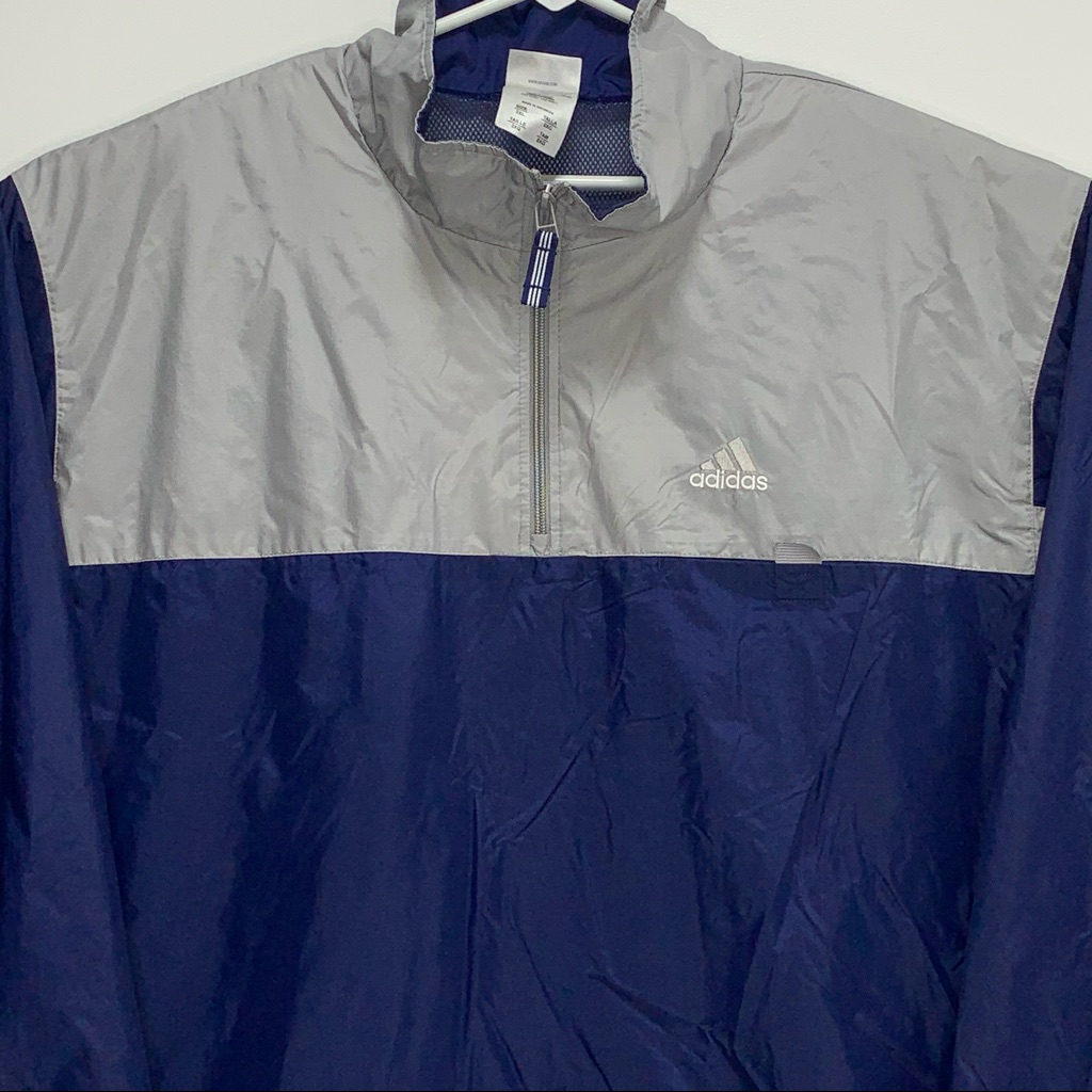 Adidas Pullover Nylon Jacket